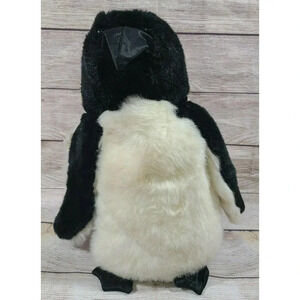 Folkmanis Folktails Plush Emperor Penguin Stuffed Hand Puppet Full Body 15"